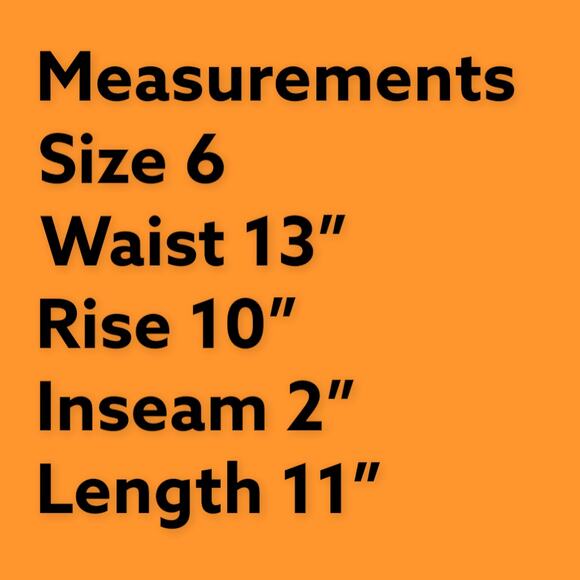 American Eagle Womens Denim Jean Shorts Size 6 Super Hi-Rise Shortie Raw Hem - Picture 7 of 7